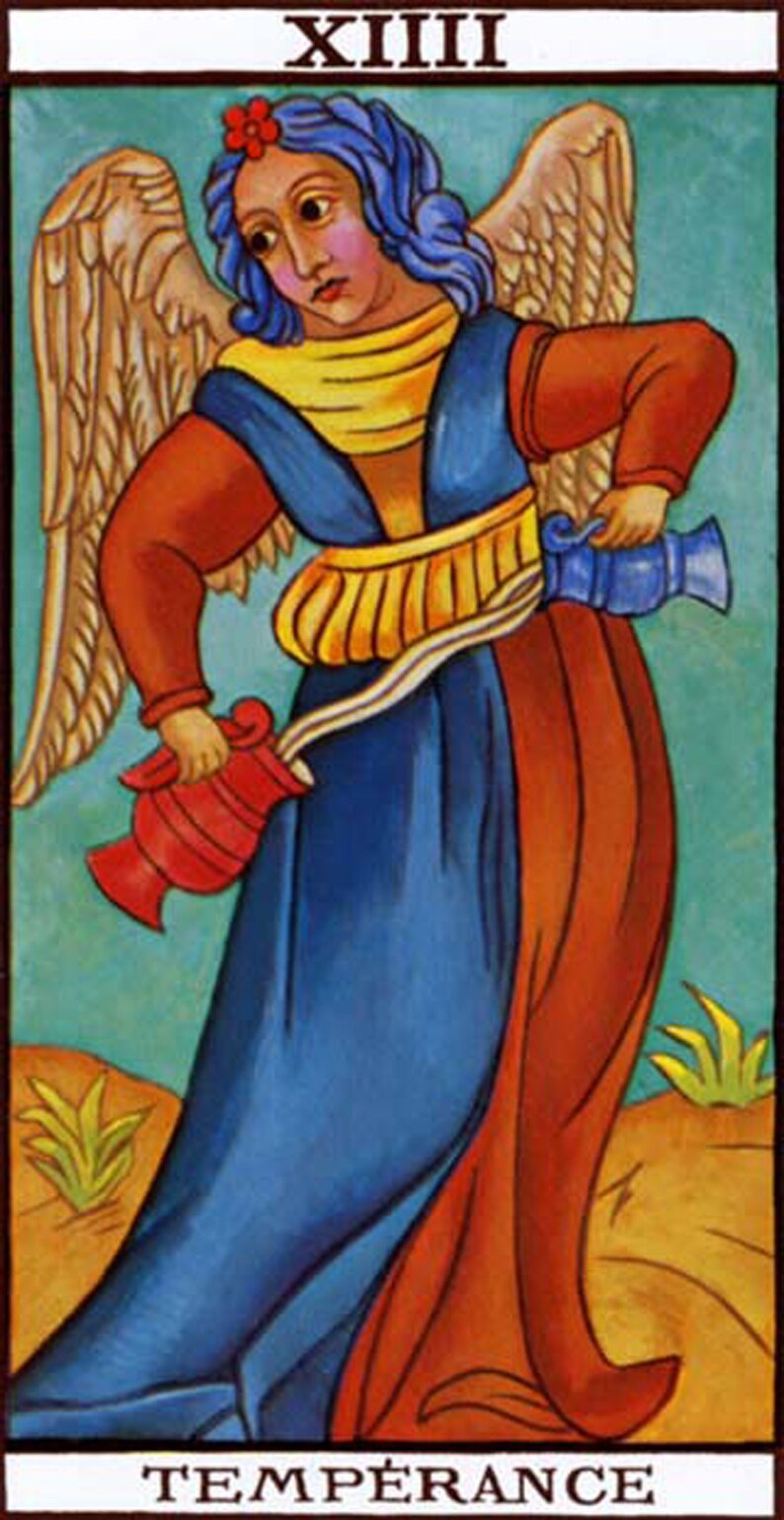 14 аркан в таро значение. 14 аркан умеренность. temperance таро. уэйт аркан умеренность. карты таро марсельское умеренность.