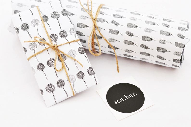 Wrapping Paper Australian Native Flora Print Gift Wrap Etsy Australia