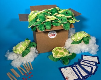 Turtle Plush making kit 10 pack basic (no shirts) - ParTPets