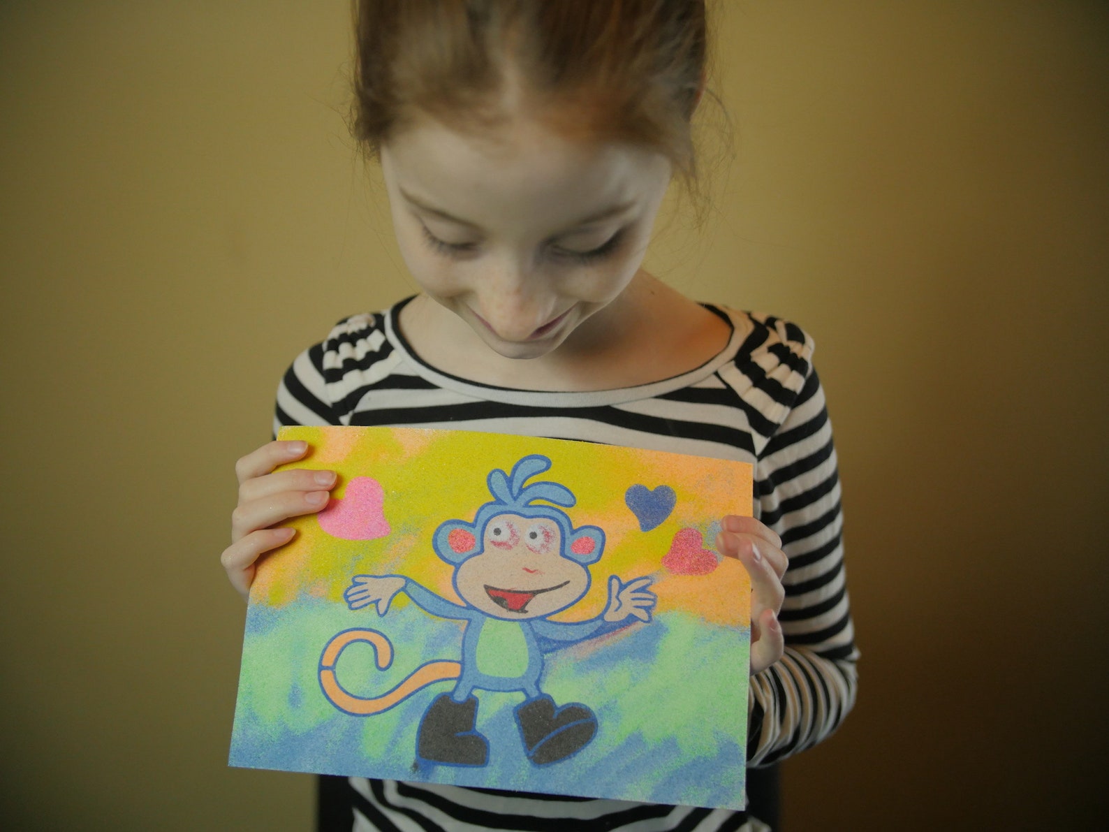 Kids Sand Art Kit 5 Pack of Sand Art Cards and Sand Kids Etsy