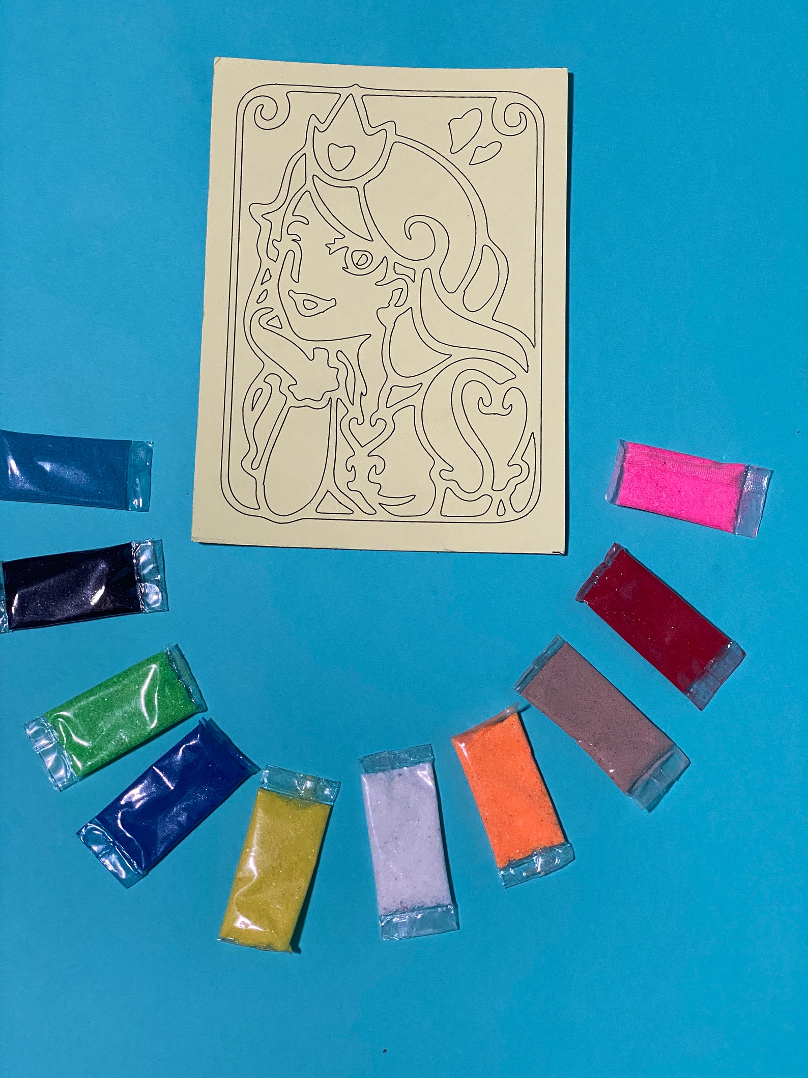 Princess Theme Craft DIY Art Kits 5 Pack Etsy