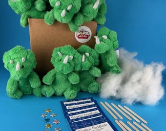 Adopt & Stuff Plush Dinosaurs basic no shirts – 10 Pack Description: ParTPets