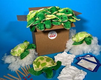 Turtle Plush making 10 pack with shirts - ParTPet