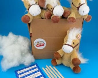 Plush Horses Adopt & Stuff Kit no shirts – 5 Pack-  ParTPets® | Free Shipping
