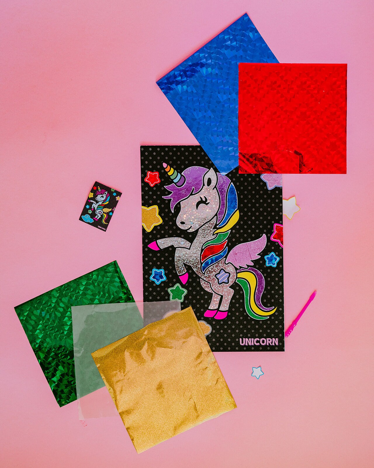 Creative Kids Sparkle Foilz, The Mess Free Foil Art Kit Art Set For Kids  New!