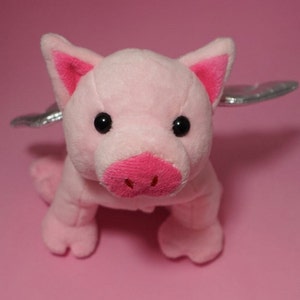 flying pig plush toy