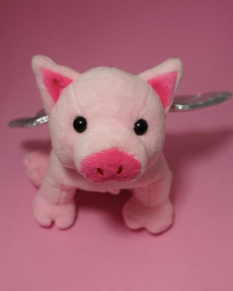 flying pig plush toy