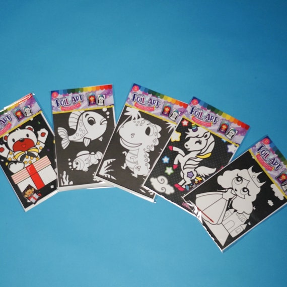 Foil Art Kits 10 Pack Kids Crafts 
