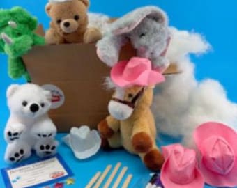 Mix and Match Plush ParTPets 5-Pack with Western Hat