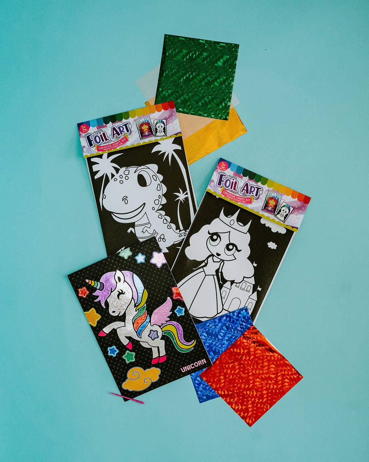 Creative Kids Sparkle Foilz, The Mess Free Foil Art Kit Art Set