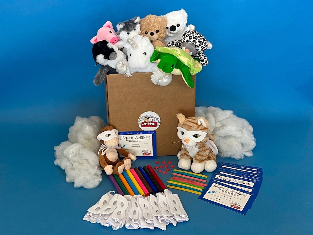 Super Hero Theme 10 Par-t-pets Kit- Partpets - Etsy