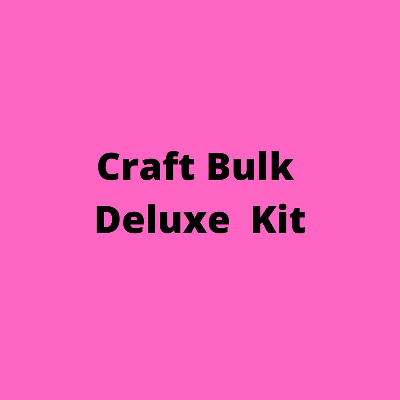 Bulk Craft Kit Deluxe Etsy