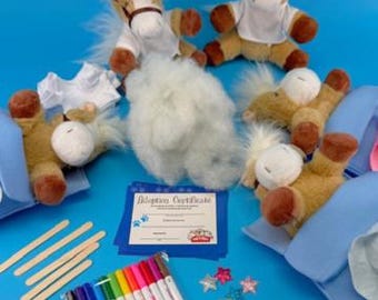 Western Campout Horse Supreme 5 Pack Plush Horse