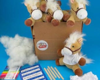 Plush Horses Adopt & Stuff 5 pack with shirts – 5 PackParTPets®