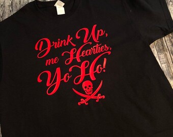 Drink Up Me Hearties Etsy