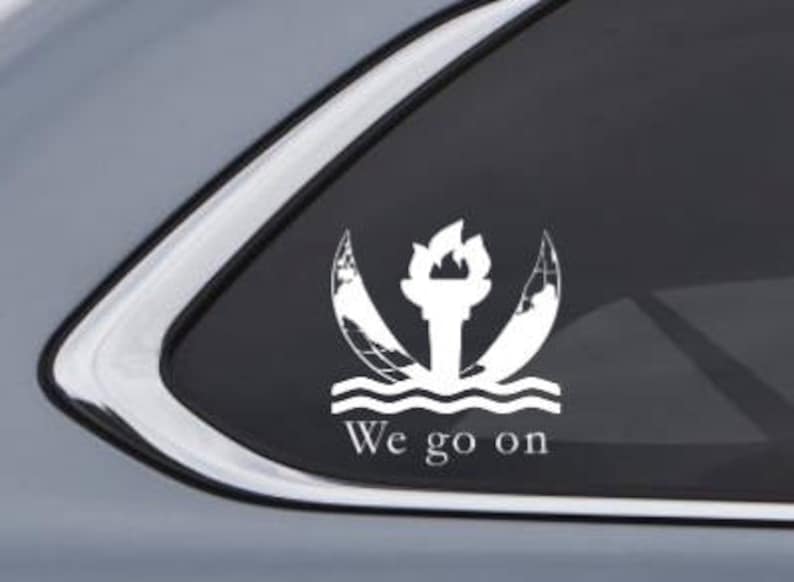 We Go On Car Decal Sticker Inspired By Disney World Epcot Etsy