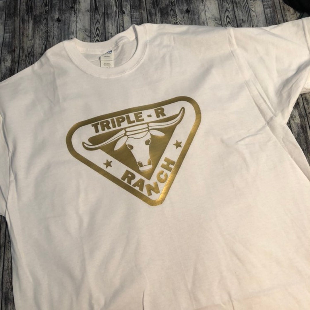 UNISEX Triple R Ranch Crew Neck T-shirt - Inspired by Mickey Mouse Club ...