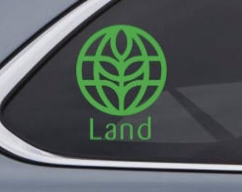 The Land Epcot-Inspired Vintage Logos - Disney-Inspired Custom Vinyl Decal