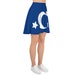 Blue Sorcerer Apprentice Hat Costume Skirt Womens Ladies Flared Skater ...