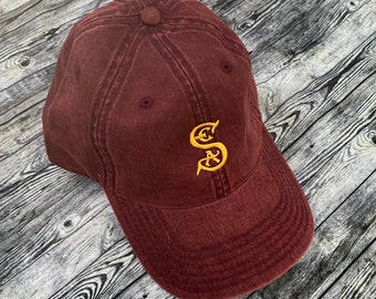 SEA Member - Embroidered Hat - Society of Explorers and Adventurers - Vintage-distressed-style Cotton Twill Cap