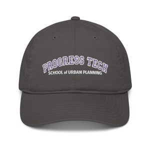 Progress Tech School of Urban Planning College - Casquette de baseball - Inspiré du Carrousel du progrès de Disney World - Plusieurs choix de couleurs