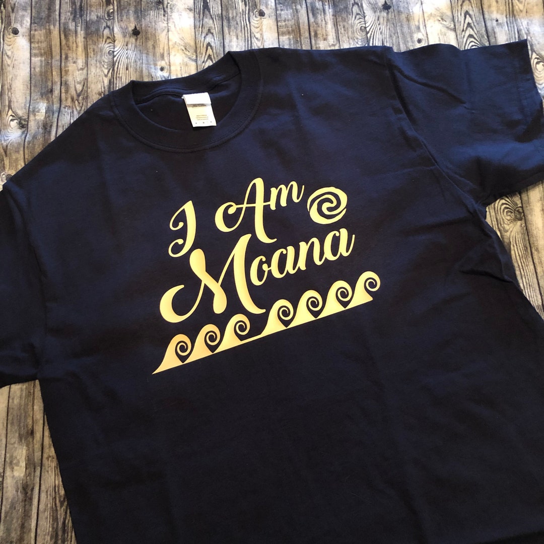 UNISEX I Am Moana Song Lyrics Collection Custom Crew Neck Etsy