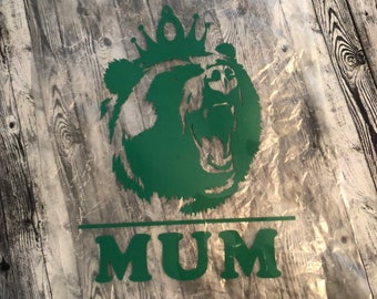 Transferencia de calor termoadhesiva de la mamá Mérida, el oso valiente, princesas Disney, ropa informal, Ralph el Demoledor 2, hazlo tú mismo, solo para usar en tu propia prenda