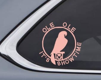 Ole Ole It's Showtime - Inspired by Disney Enchanted Tiki Room - Disneyland and Magic Kingdom Adventureland -  Custom Vinyl Decal