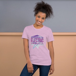 Electric Umbrella - Unisex Shirt Tshirt - Hamburger Fries - Epcot Center - Inspired by Disney World & Disneyland - Future World -Sizes to 4X