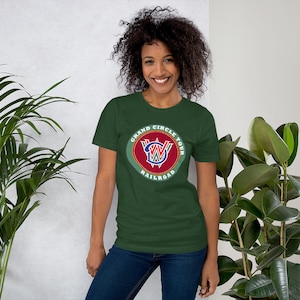 Camiseta unisex de tren WDW (WDWRR) inspirada en Disney World Disneyland Grand Circle Tour Lilly Belle. Tallas hasta 4XL.