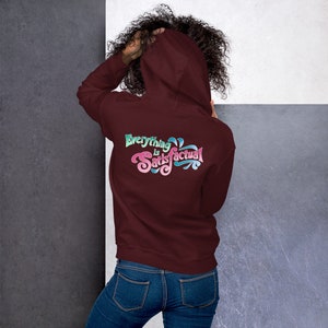 Everything is Satisfactual - Unisex 2-sided Hoodie Sweatshirt - Splash Mountain - Log Flume -Inspired Disney World & Disneyland -Sizes to 2X