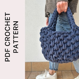 Patrón de bolso de crochet Nora Bag (inglés, EE. UU.) | PDF digital | Patrón de bolso de crochet | Tutorial de bolso de crochet