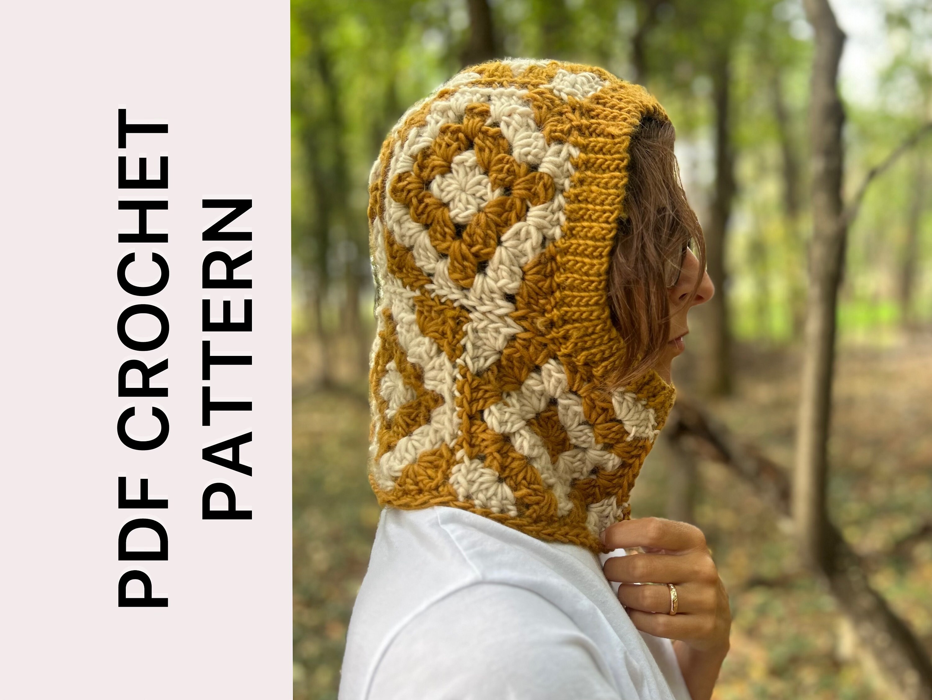 Crochet Diamond Balaclava Pattern ENG/ITA |PDF Digital Crochet Diamond Balaclava Pattern ENG/ITA |PDF Digital