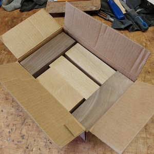 Woodturning Squares Box Lot #2