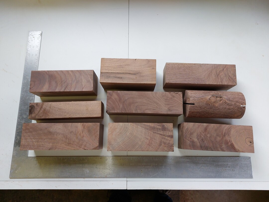 Black Walnut Turning Squares Etsy