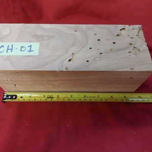 Wormy Cherry Block