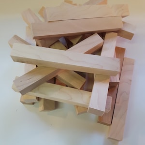 Hard Maple Pen Blanks