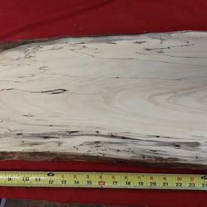 Spalted Soft Maple Live Edge Board