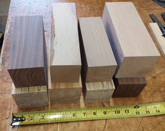 Woodturning Squares Box Lot #3