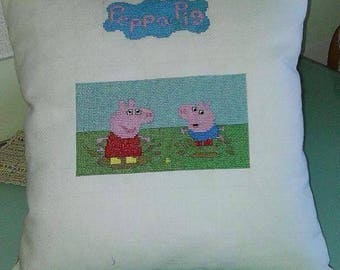 Peppa pig cushion