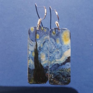 Van Gogh earrings