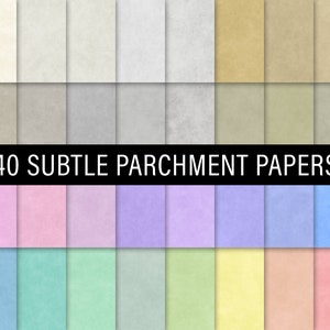 Carte pergamena sottili, senza cuciture, trame, carte digitali, scrapbooking, clipart, uso personale e commerciale