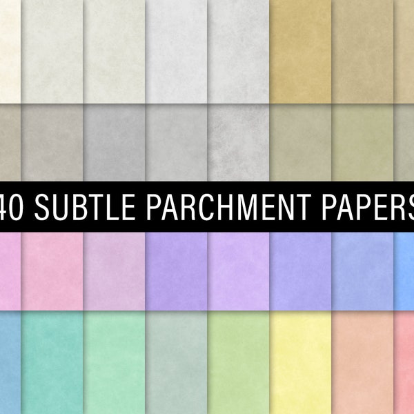 Subtle Parchment Papers, Seamless, Textures, Digital Papers, Scrapbooking, Clipart, Personal and Commercial Use