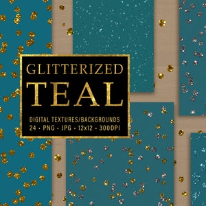 Alzavola glitterizzata, Carte digitali, Senza cuciture, Texture, Sfondi, Scrapbooking, Clipart, Uso personale e commerciale