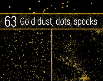 Gold Dust Textures: Seamless Glitter Overlays (Digital Papers)