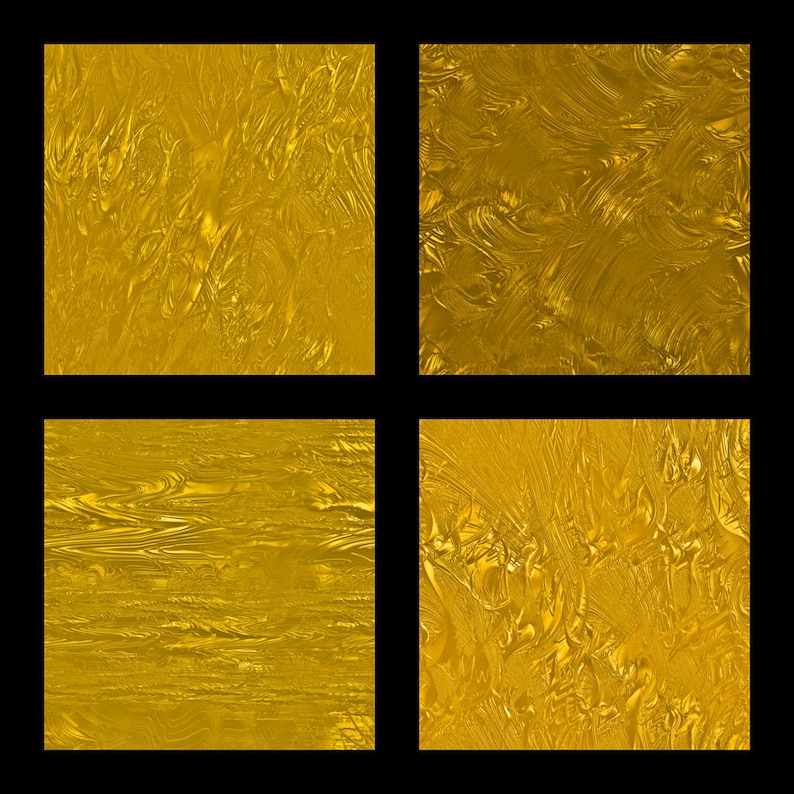 Metallic Gold Paint Digital Papers Bonus Pattern Files