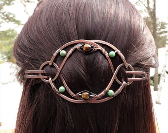 Thick Hair Clips Etsy