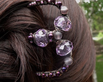 Flower Hair Pins French Hair Pin For Twist Chignon Bun Etsy