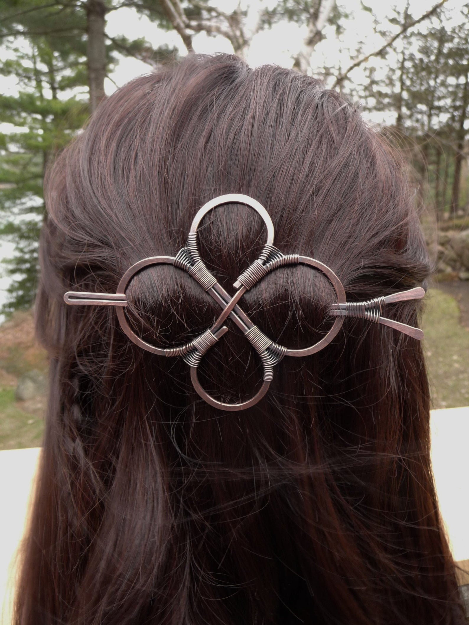 Unique Hair Clip for Women Hair Barrette With Stick Wire Etsy