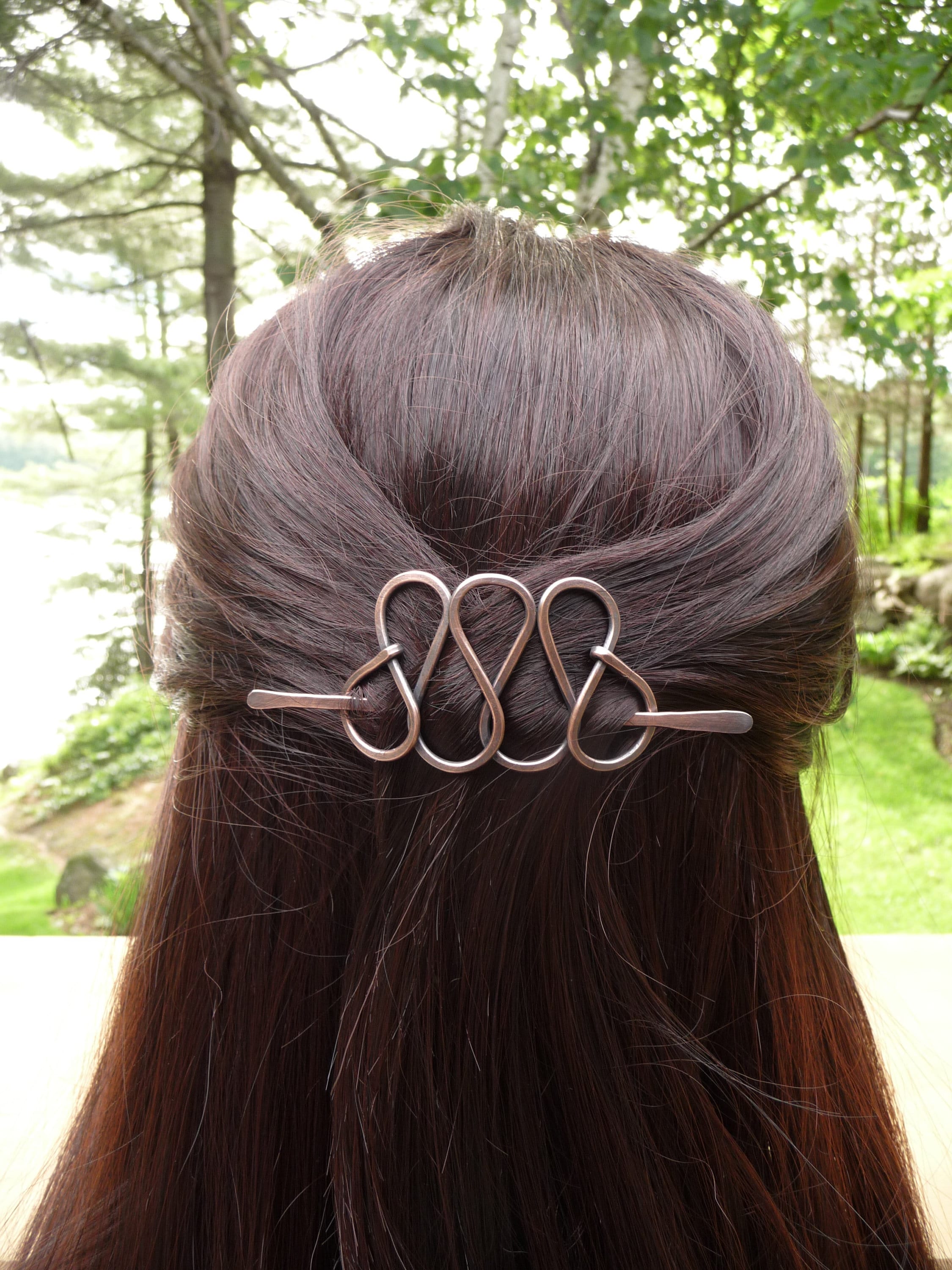 Hot Sell 1 Pair Fashion Korean Women Pearl Spiral Hair Clips Barrette Hairpins 